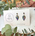 Funky Pattern Collection - Mini Dangle Polymer Clay Earrings