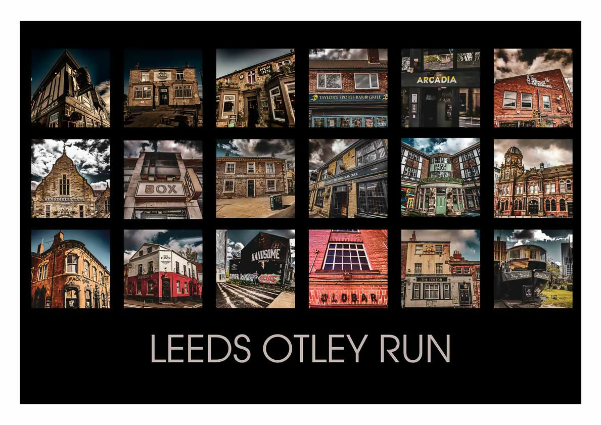 Otley Run Black with border
