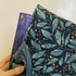 Navy Festive Berry Design Book Pouch