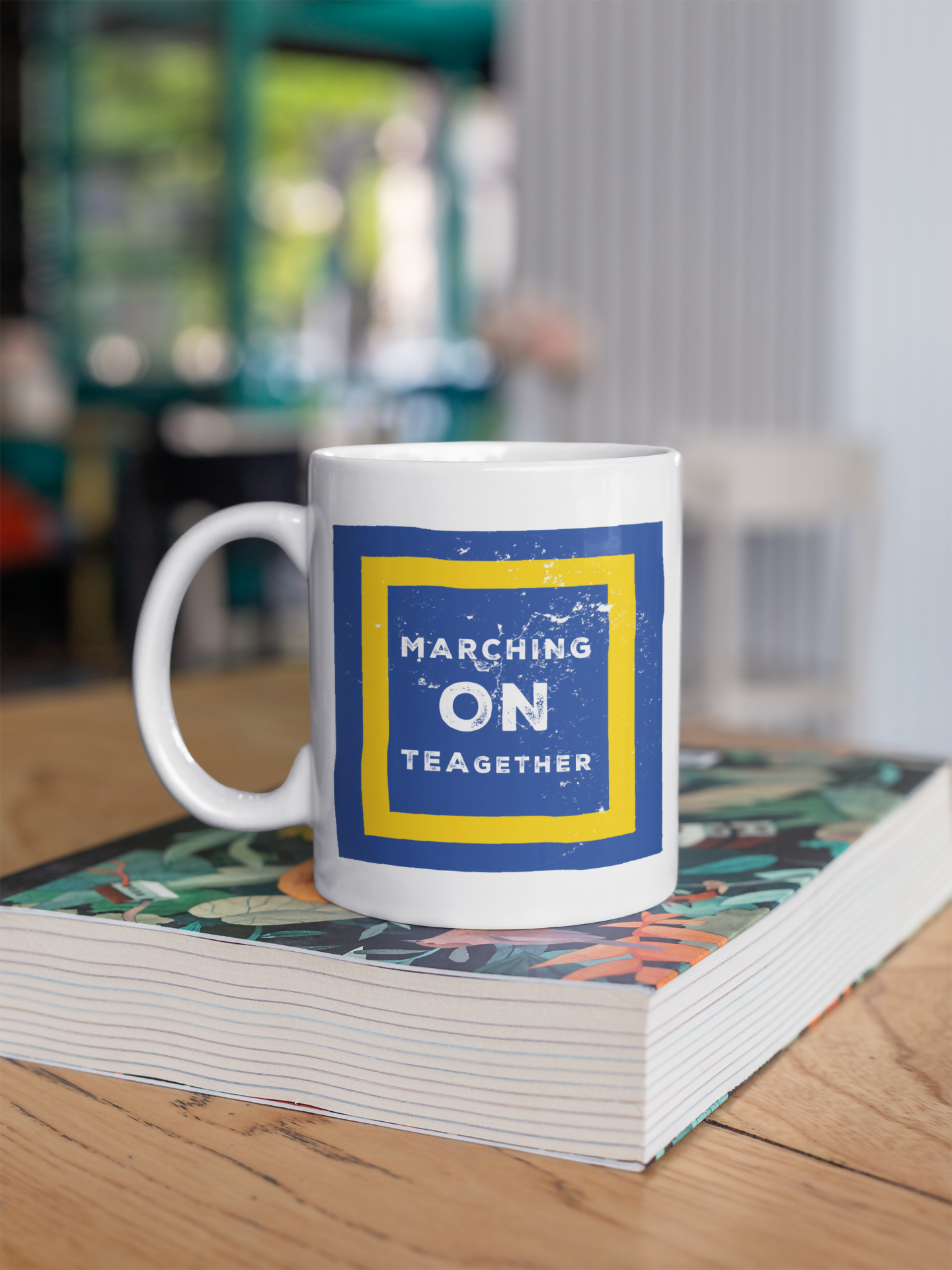 mockup-of-a-two-toned-11-oz-coffee-mug-mockup-on-a-table-27837