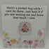 Fused Glass Pocket Hug Card