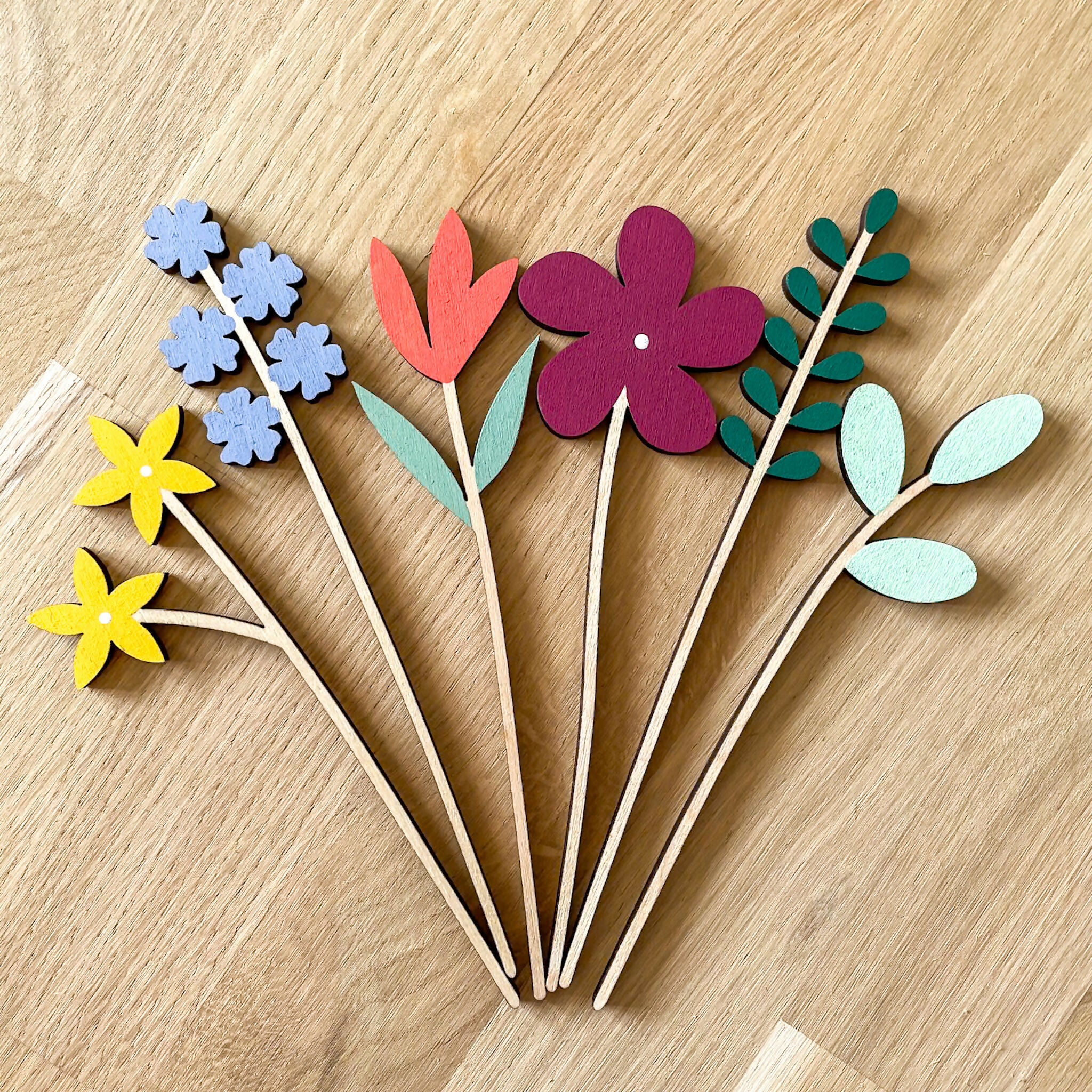 Paint Your Own Mini Flowers Set