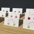 Micro Crochet Small Flower Stud Earrings