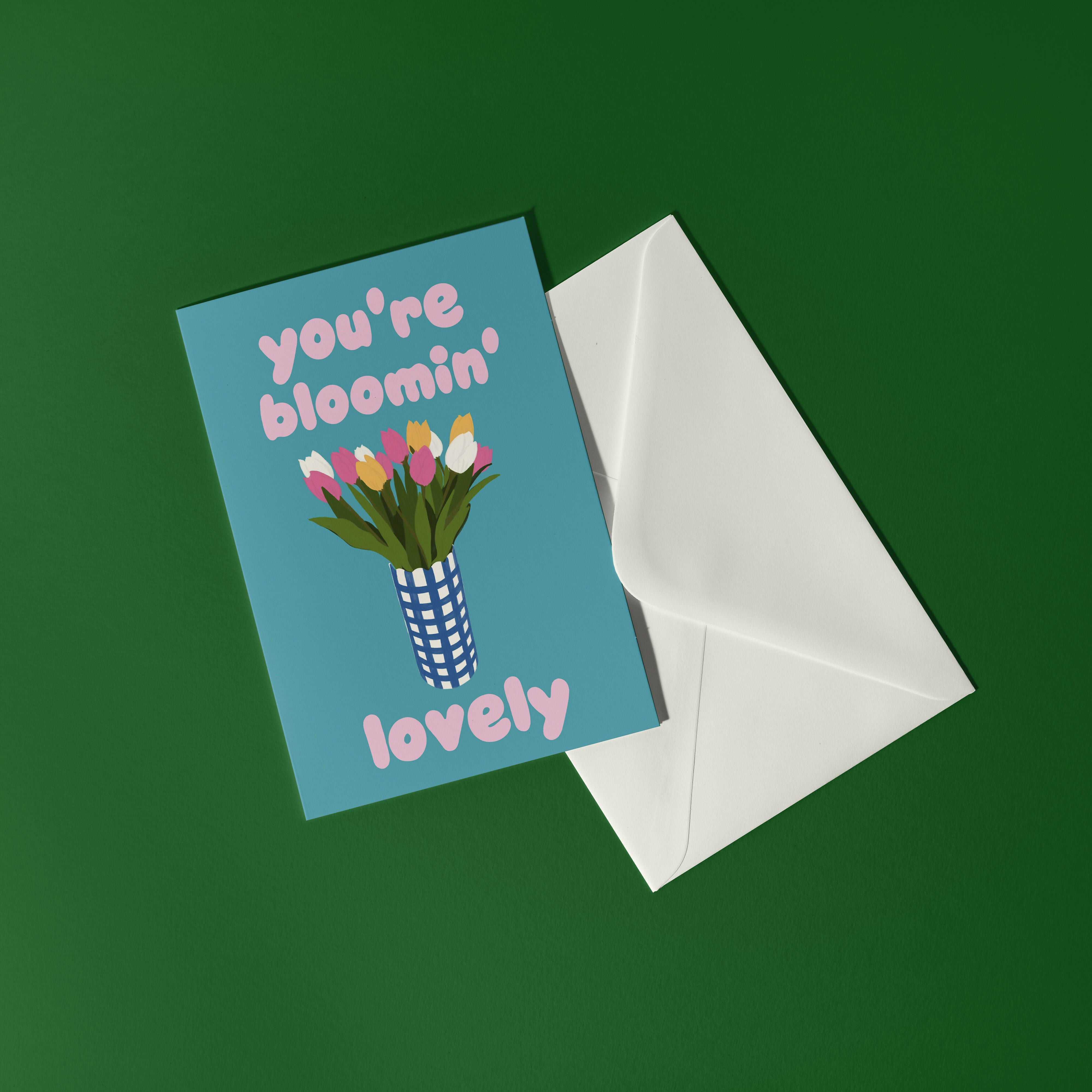 You're Bloomin' Lovely Tulips Card
