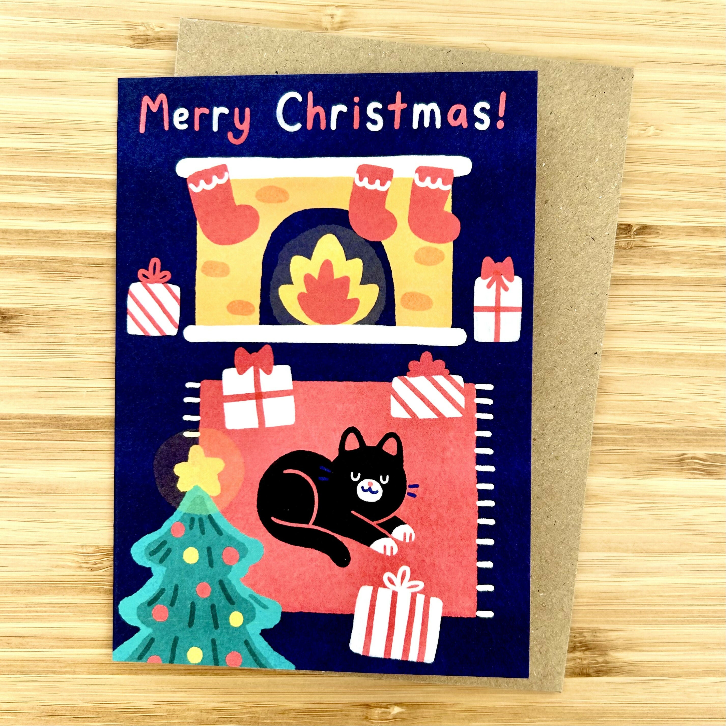 Cat Christmas Card Pack