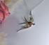 Baltic Amber Bird Necklace