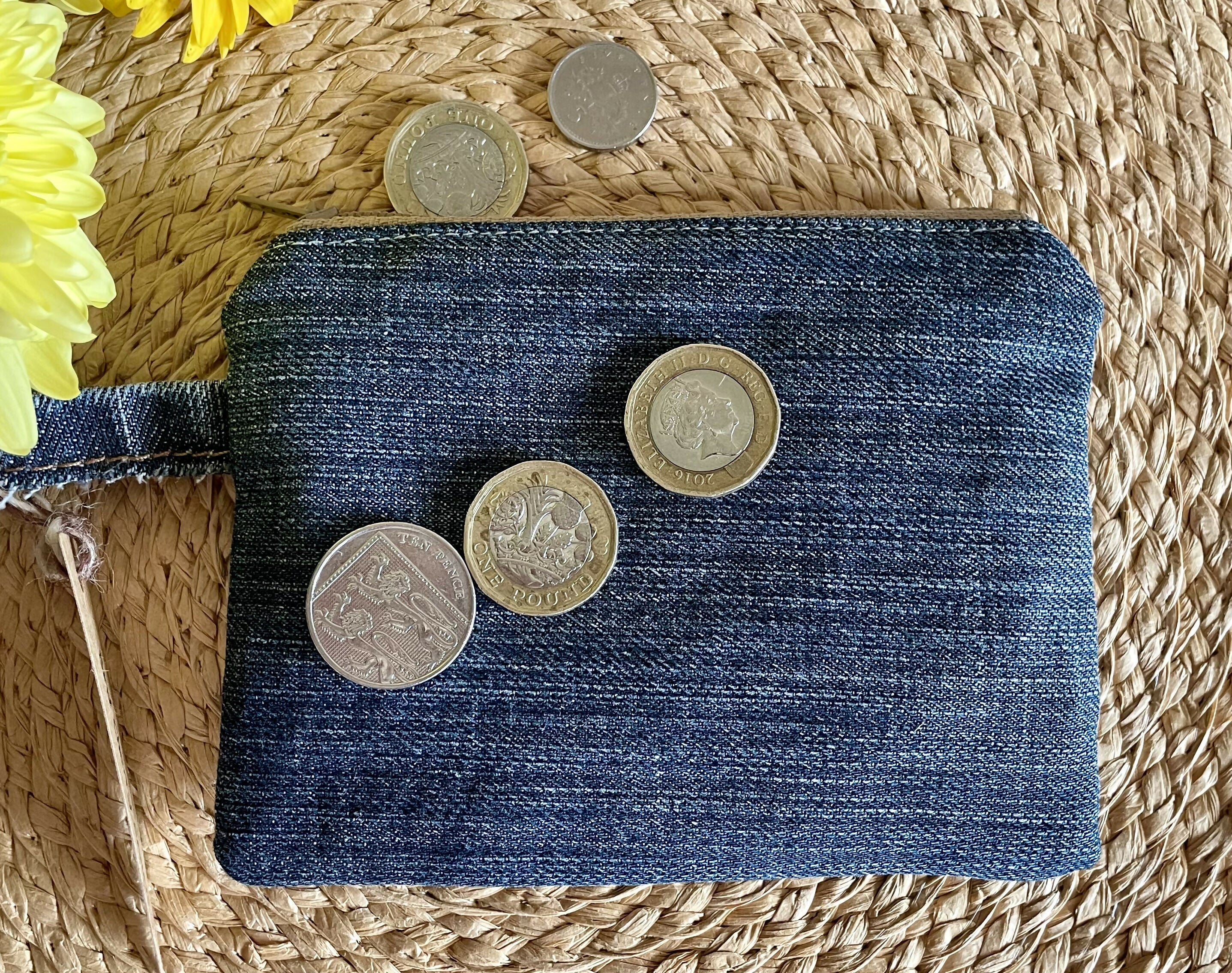 Upcycled Denim Purse.
