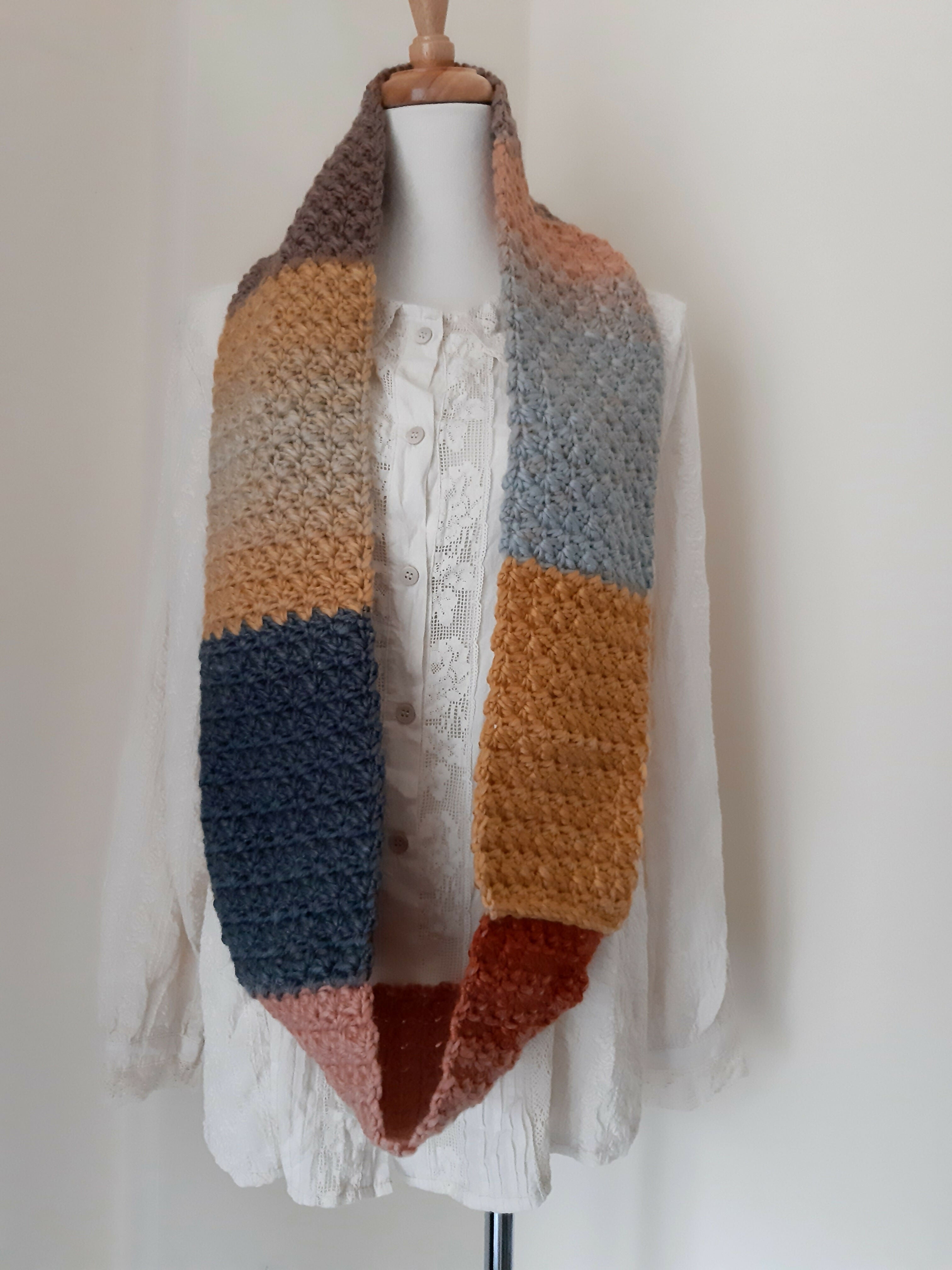 Infinite Scarf - Sweet Earth Tone Colour