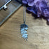 Lovely silver Plated Leaf Pendant Necklace