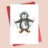 Christmas Card - Penguin