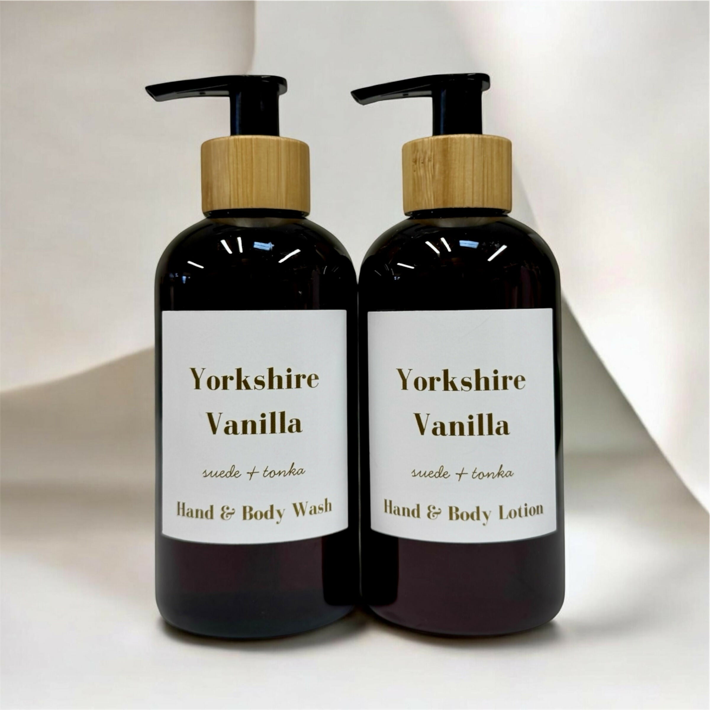 Yorkshire Vanilla - Suede and Tonka Hand and Body Care Set
