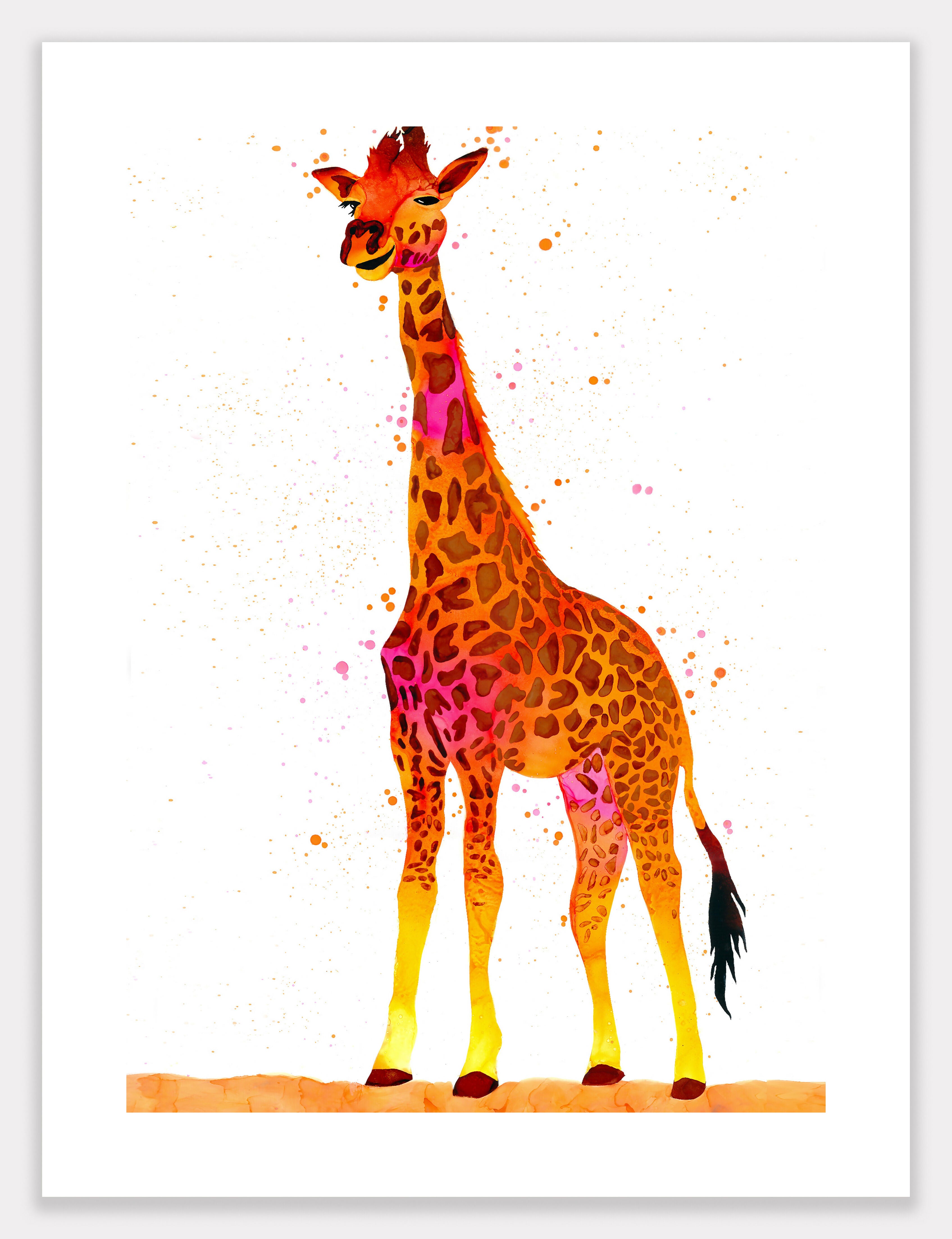 Animal Ink Prints Unframed A6