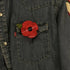 Crochet Poppy Pin