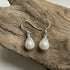 Pearl Drop Earrings, Sterling Silver