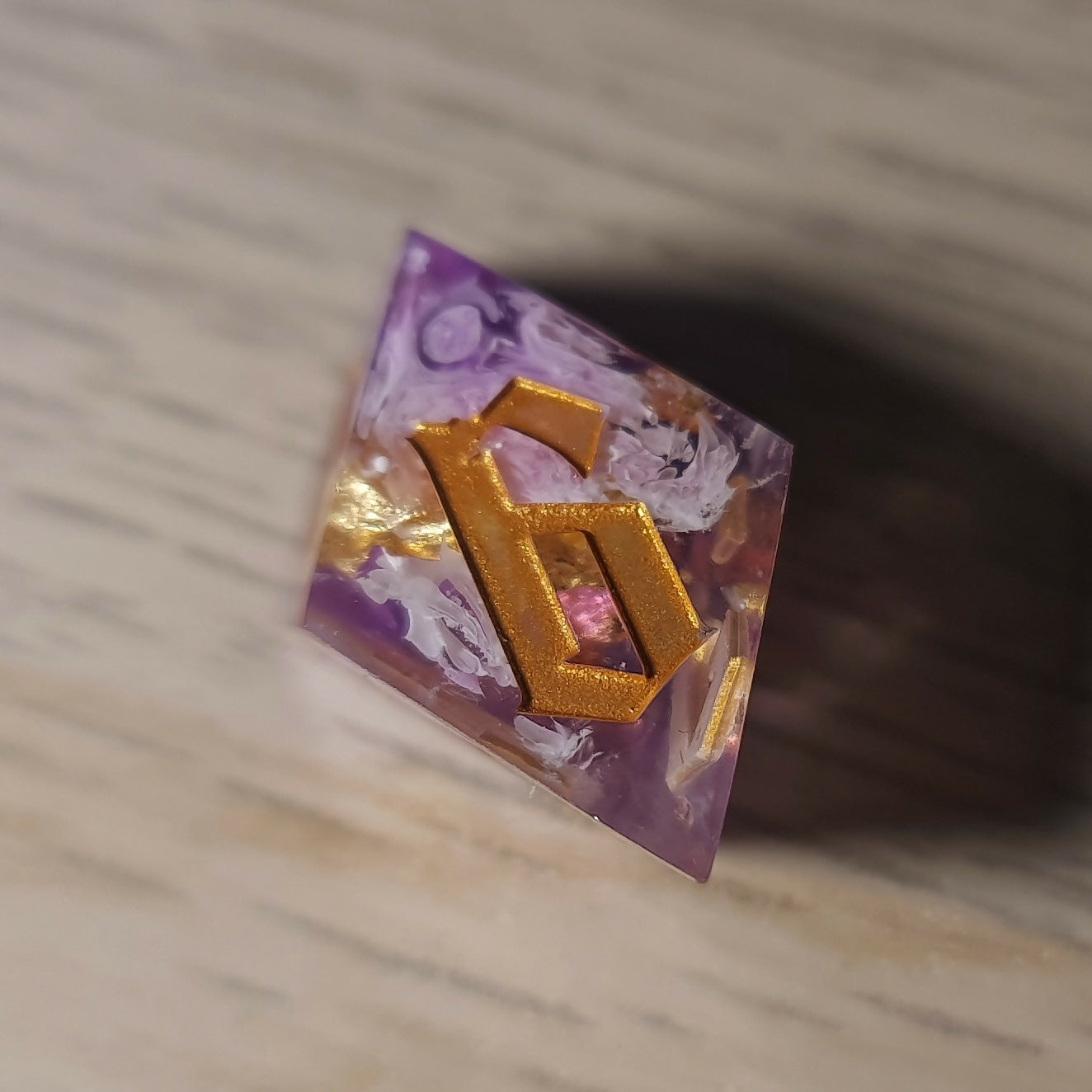 Liquid Treasure Dice • Purple