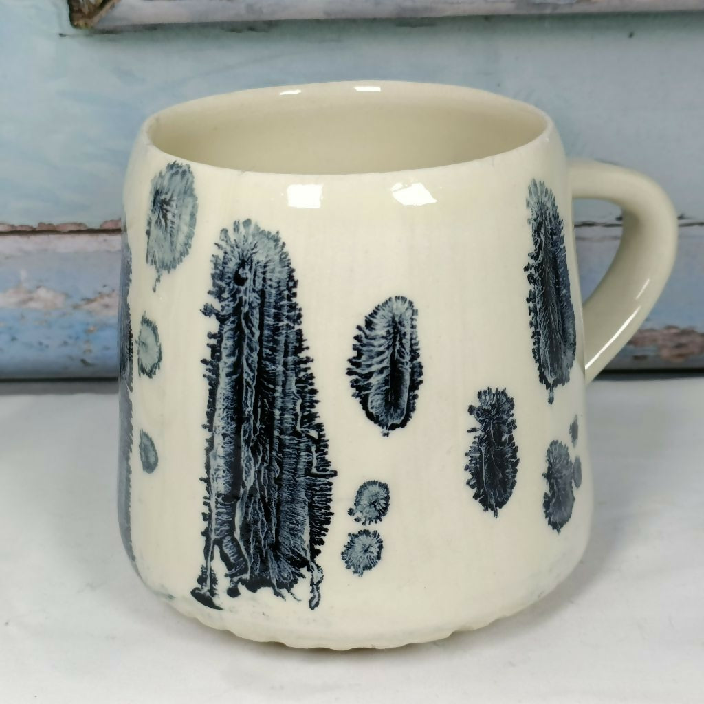 White Stoneware Mug