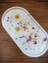 Triket Dish With Petals And Flowers