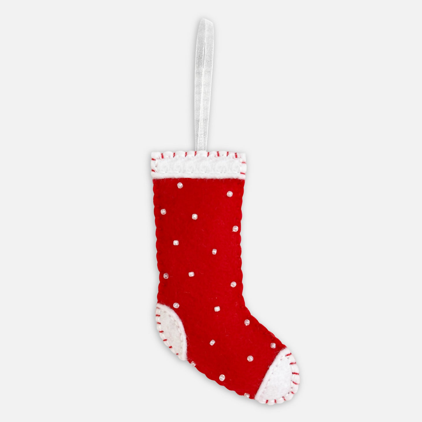 Christmas Stocking Sewing Kit Decoration