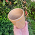 Orange Stoneware Tumbler