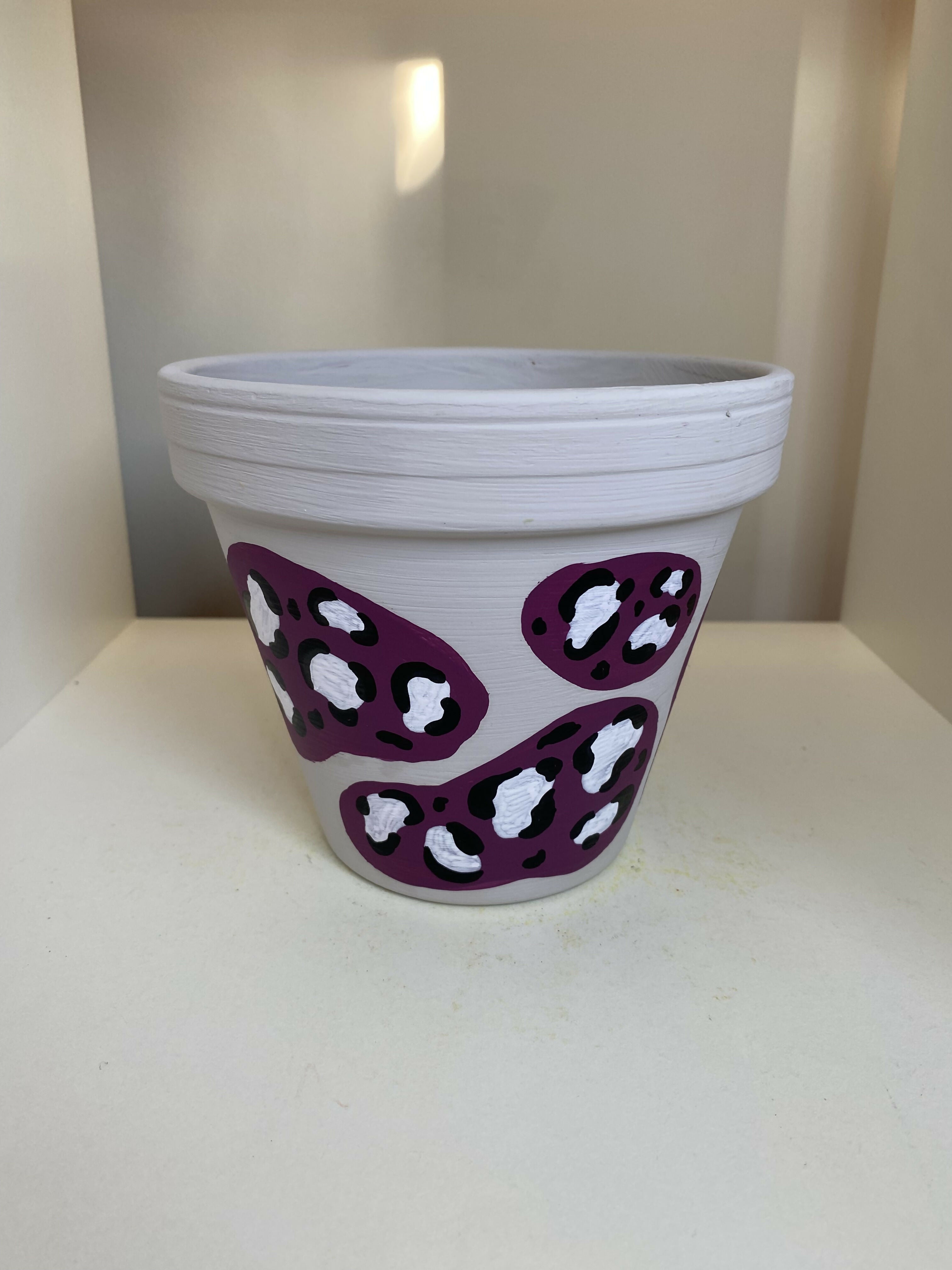 Spotty Leopard Pot