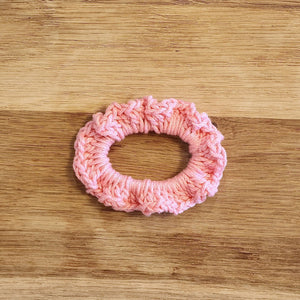 Crochet_Scrunchies_Pink Large