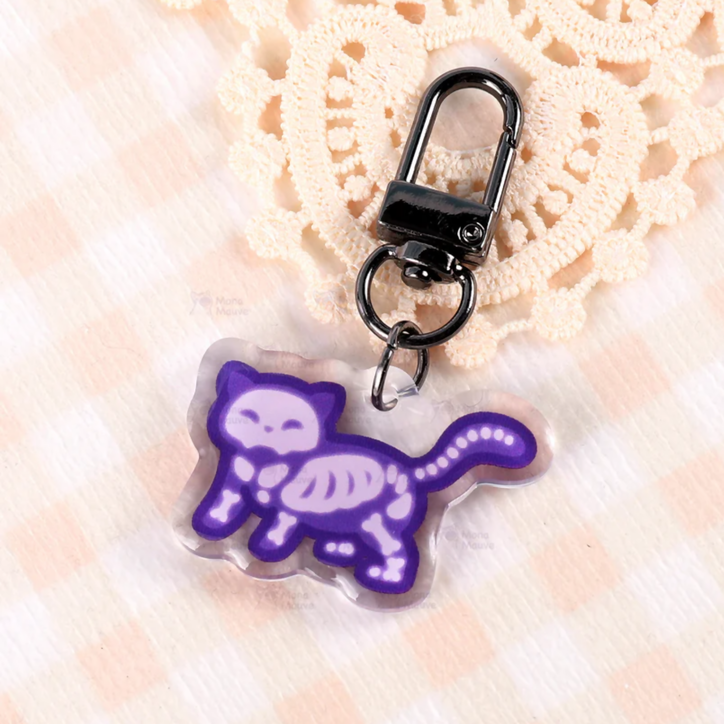 Epoxy Cat Keychain | Cute Cat Bag Charm | Multiple Designs