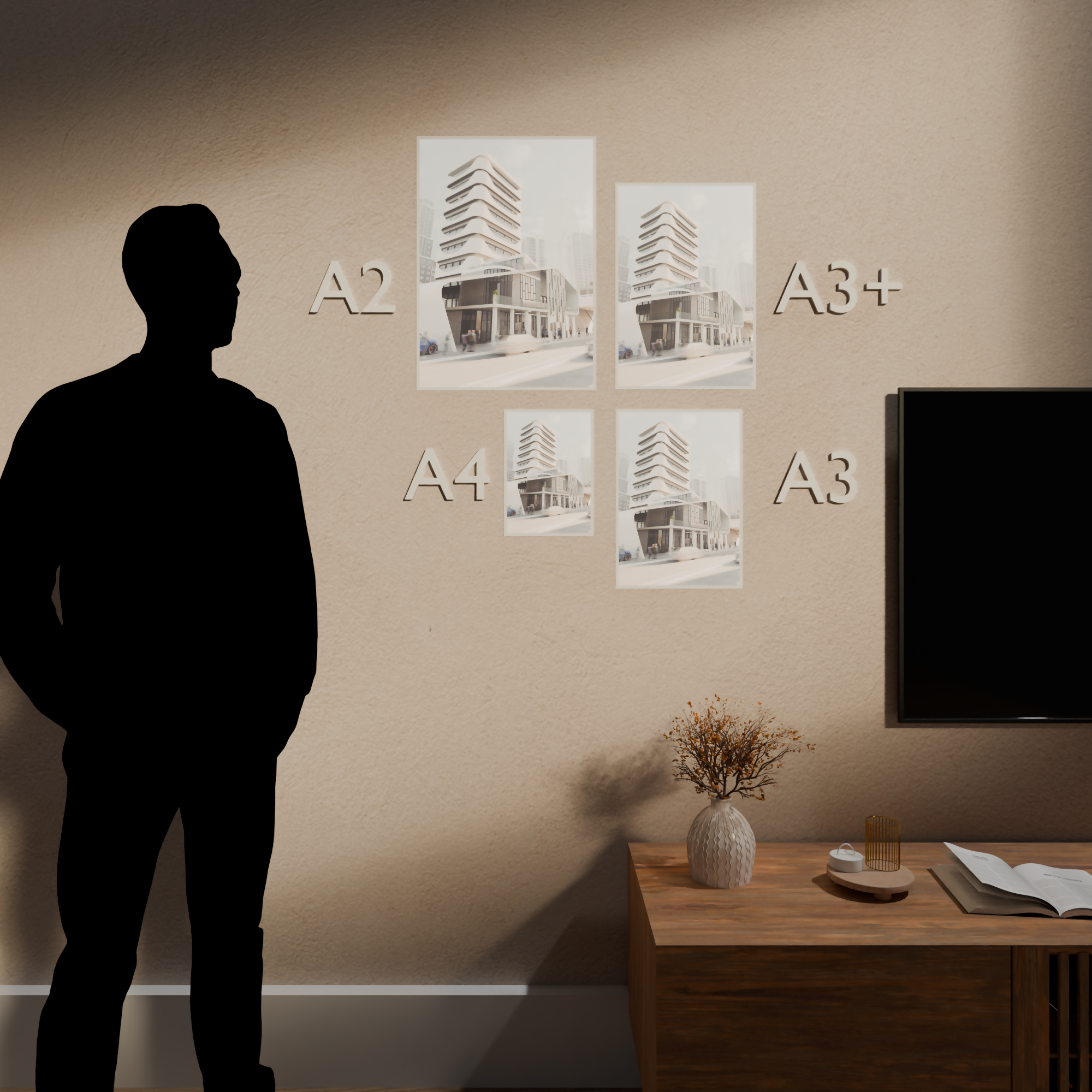 City Skyscraper Print