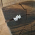 Handmade Silver Fox Studs