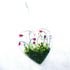 Fused Glass Hanging Heart (Pink)
