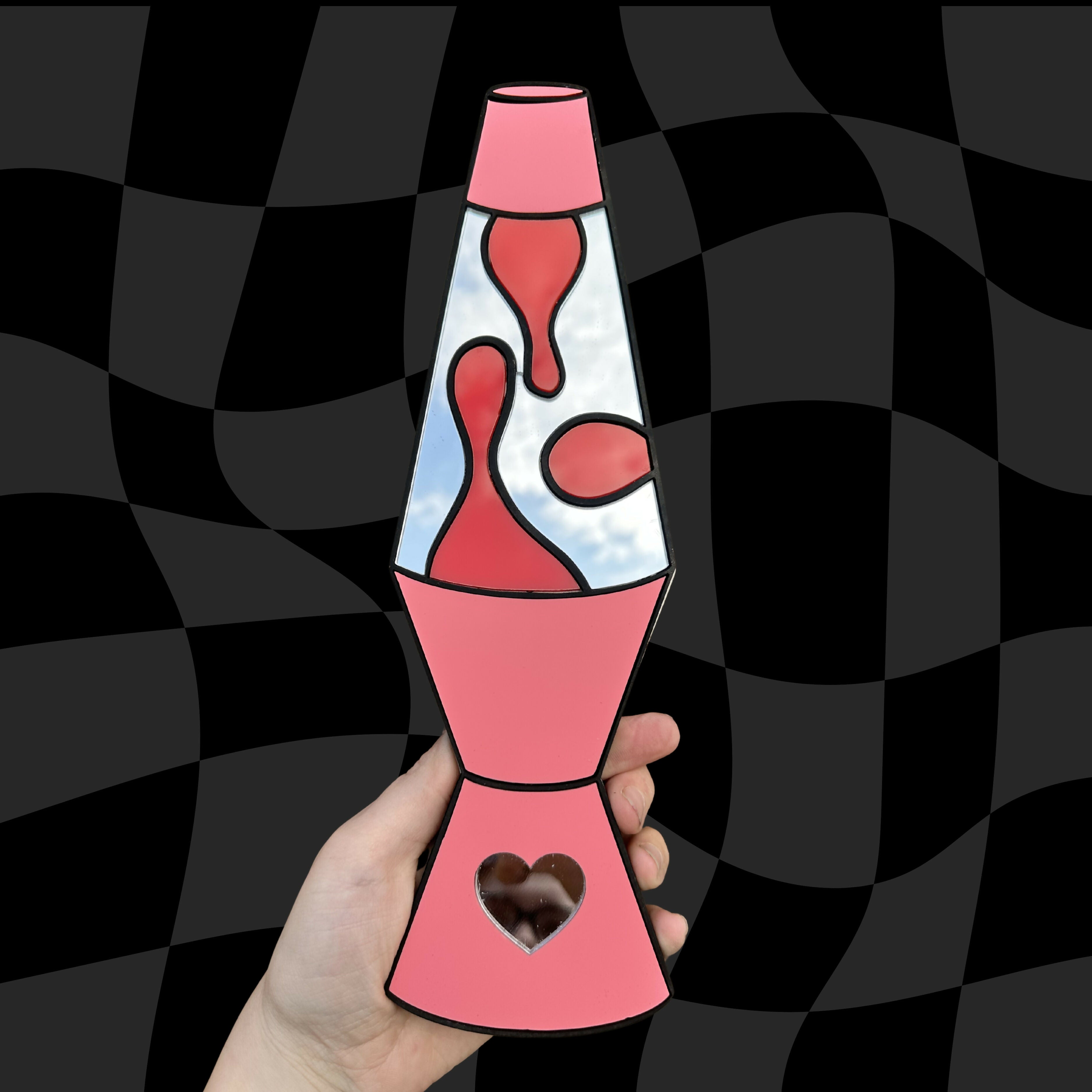 Lava Lamp Wall Art/Mirror - Dopamine Decor