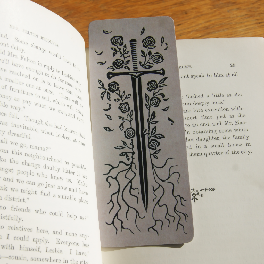 MEDIEVAL SWORD BOOKMARK