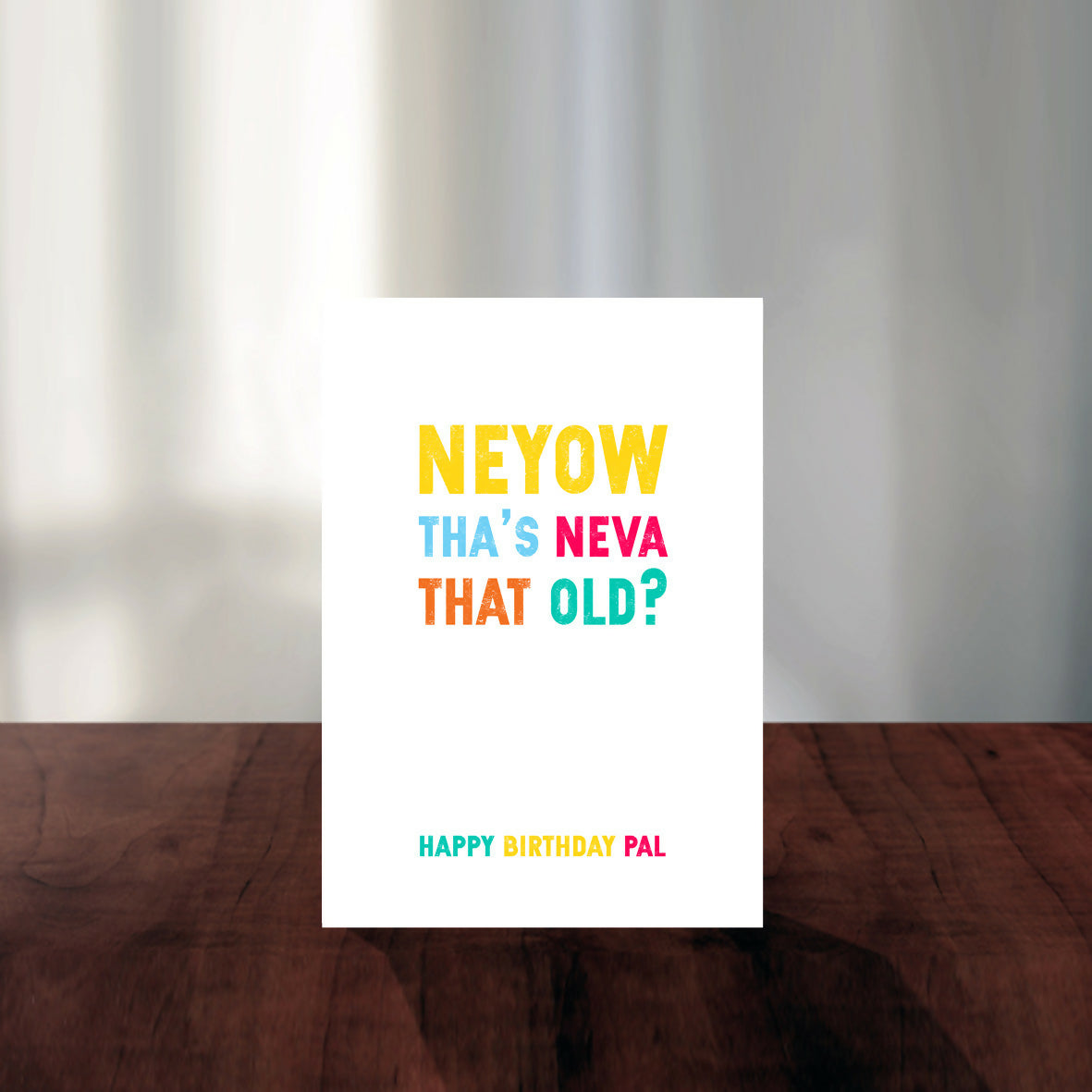 Yorkshire Dialect Birthday Card