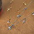 Heavenly Grace Multi-Charm Cross Necklace