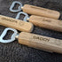 Engraved Wooden Bottle Opener – Rustic Bar Tool Yorkshire
