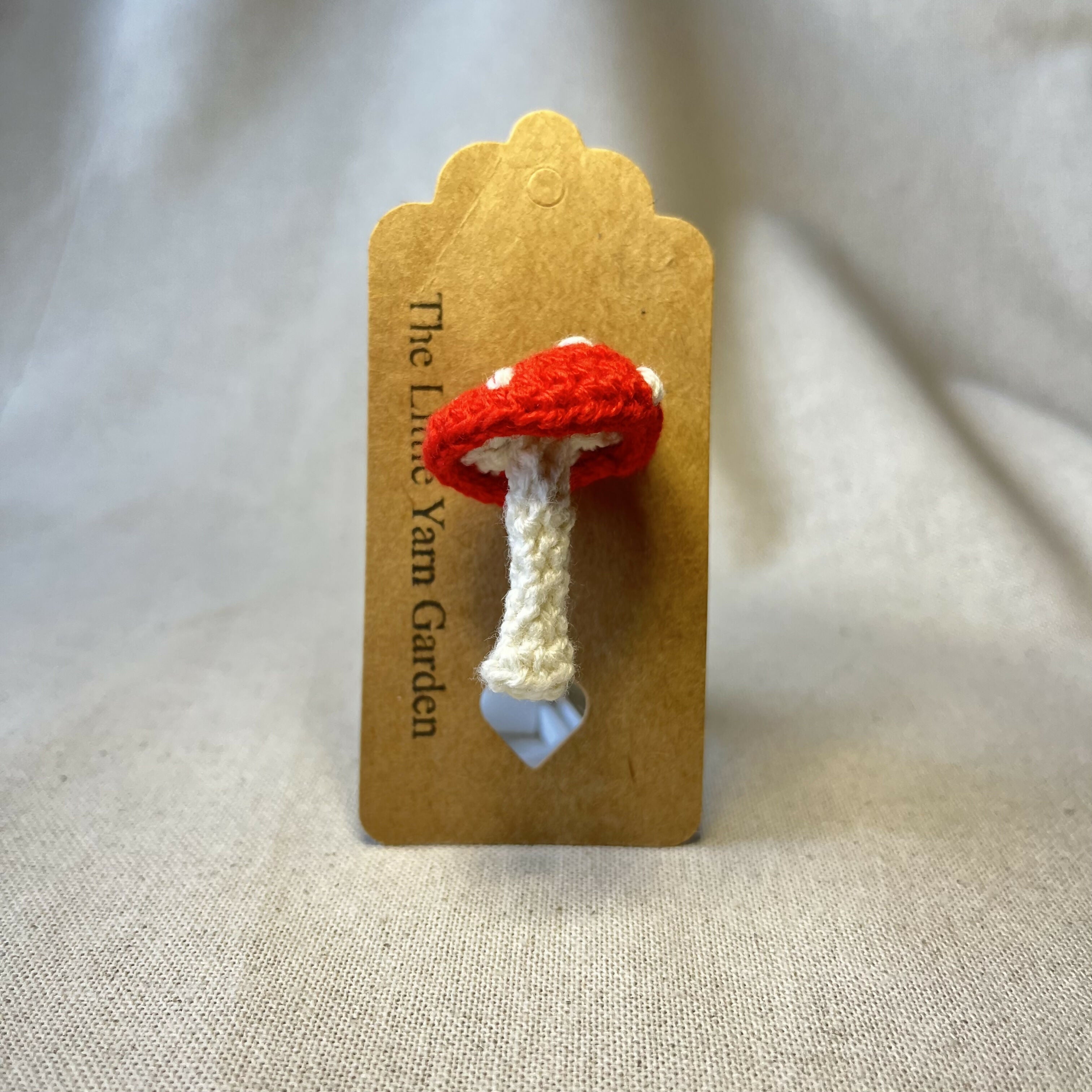 Mushroom Brooch