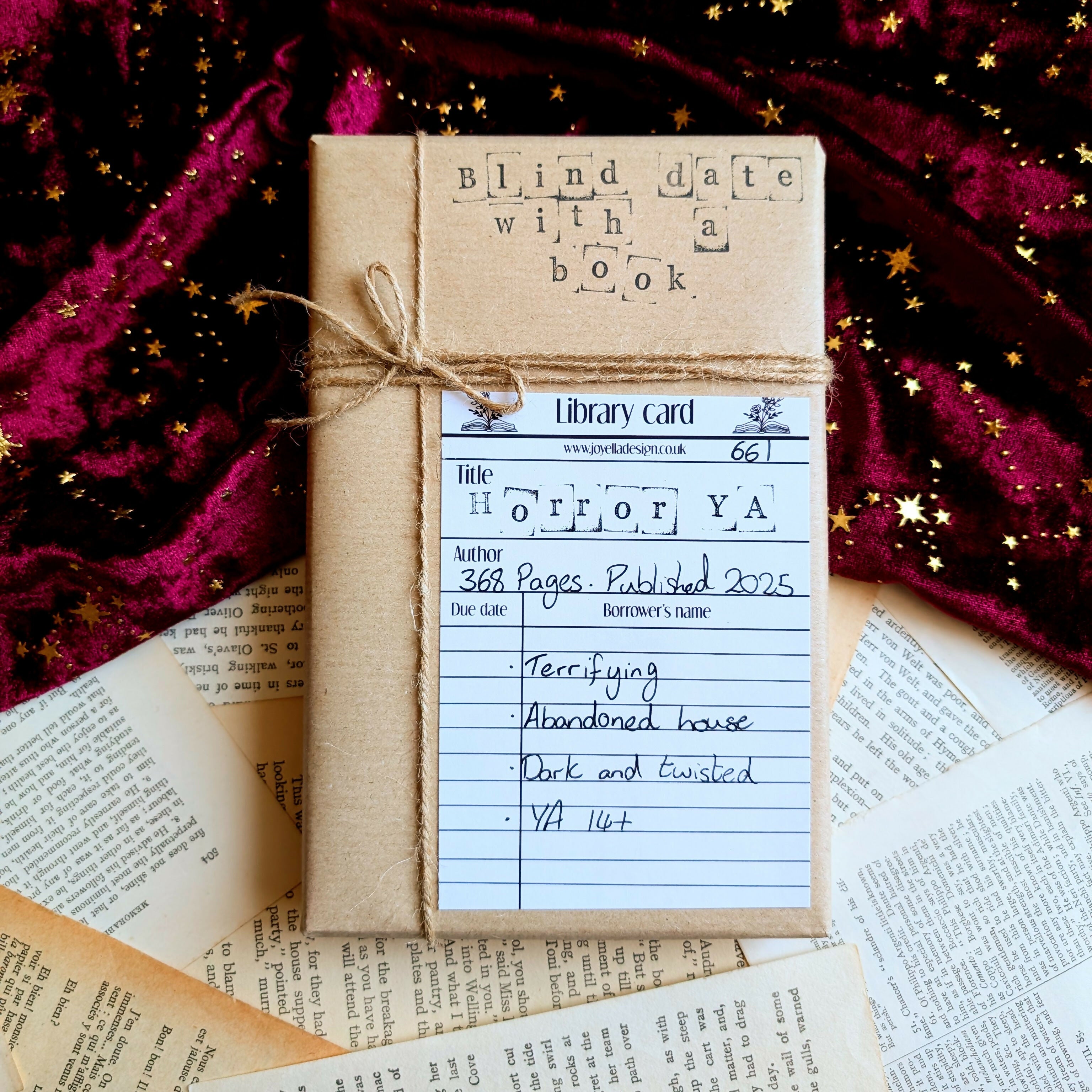 Blind Date with a Book - Horror YA 661