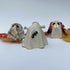 Handmade Ceramic Ghost Ornament Halloween Mystery Box