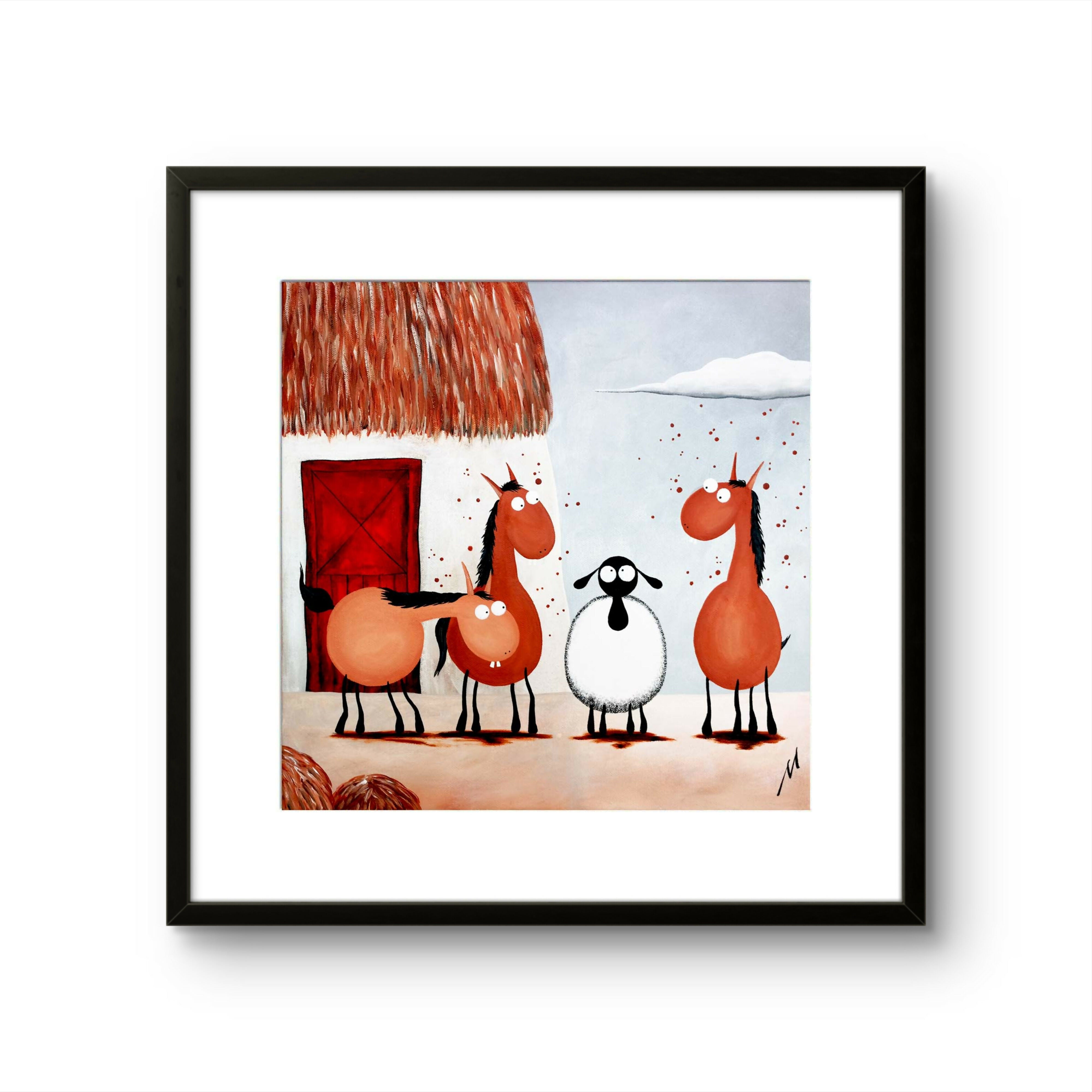 Stop Nagging! - 16” Framed Limited Edition Print
