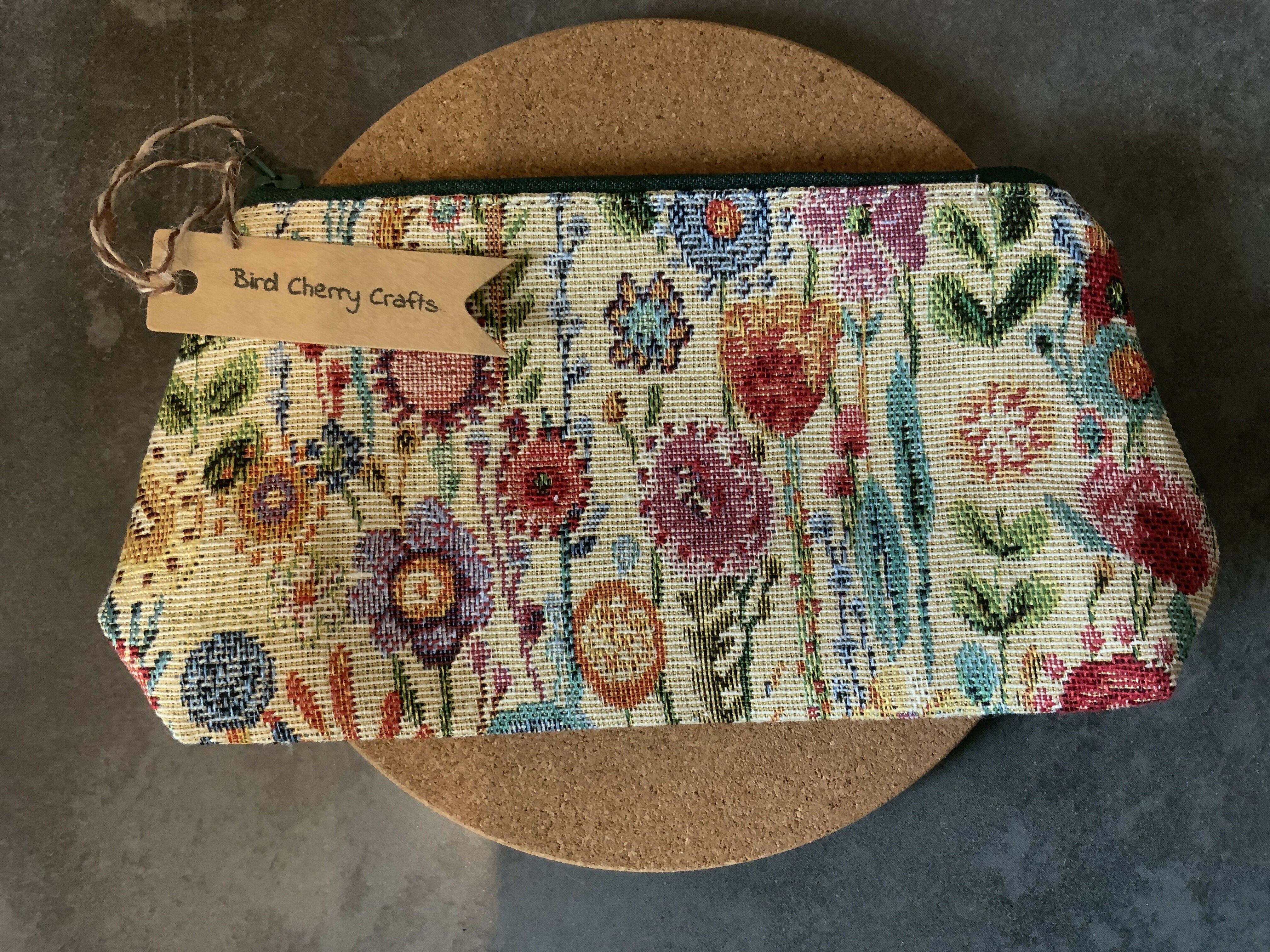 Kew Gardens Floral Cosmetics Bag/ Pencil Case
