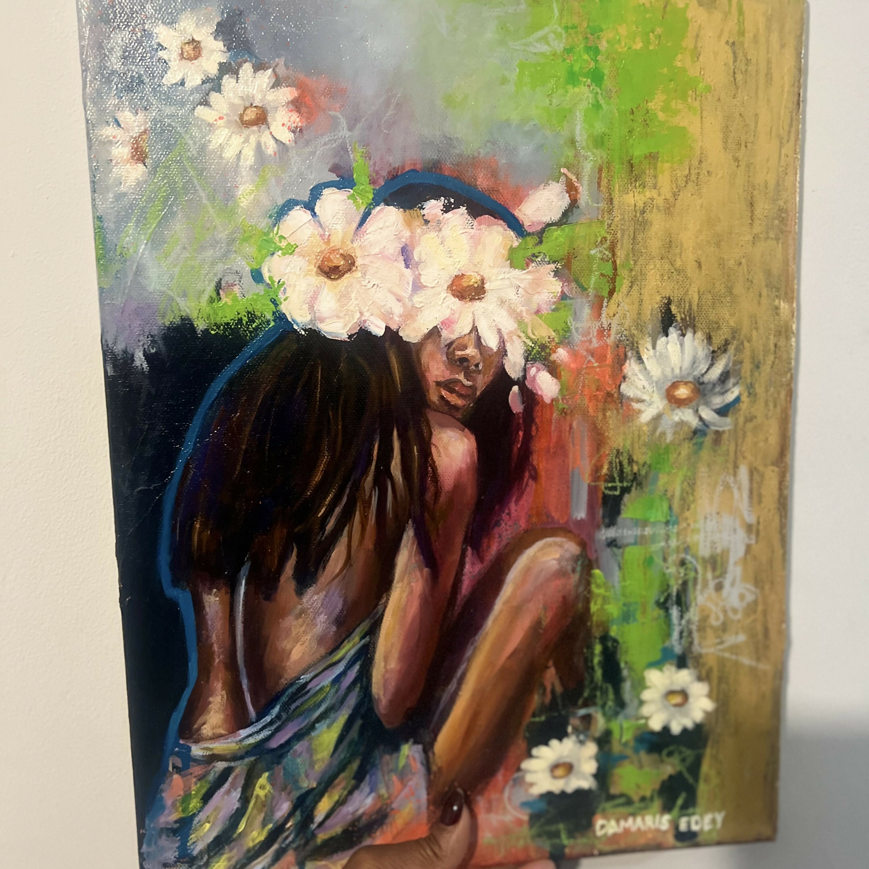 Petals of the Heart Original Oil Painting