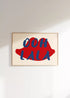 OOH LA LA WALL ART PRINT