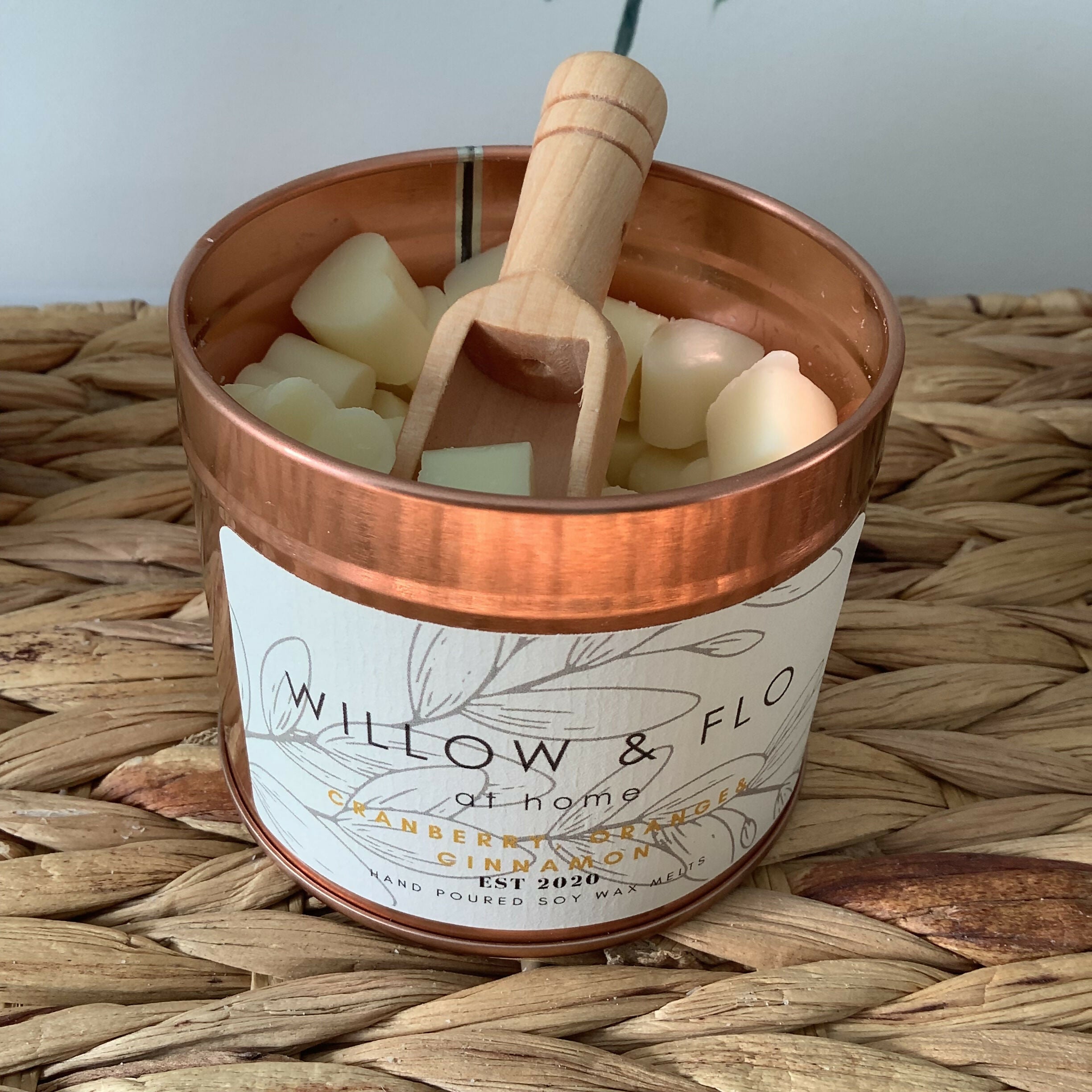 Wax Melt Tin - Cranberry Orange & Cinnamon