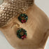 Christmas Wreath Earrings