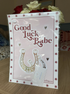 Good Luck Babe Horseshoe Lyric Print