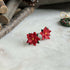 Christmas Flower Studs