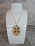 Handcrafted and Engraved Cross Pendant