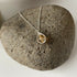 Citrine Drop Necklace, Sterling Silver