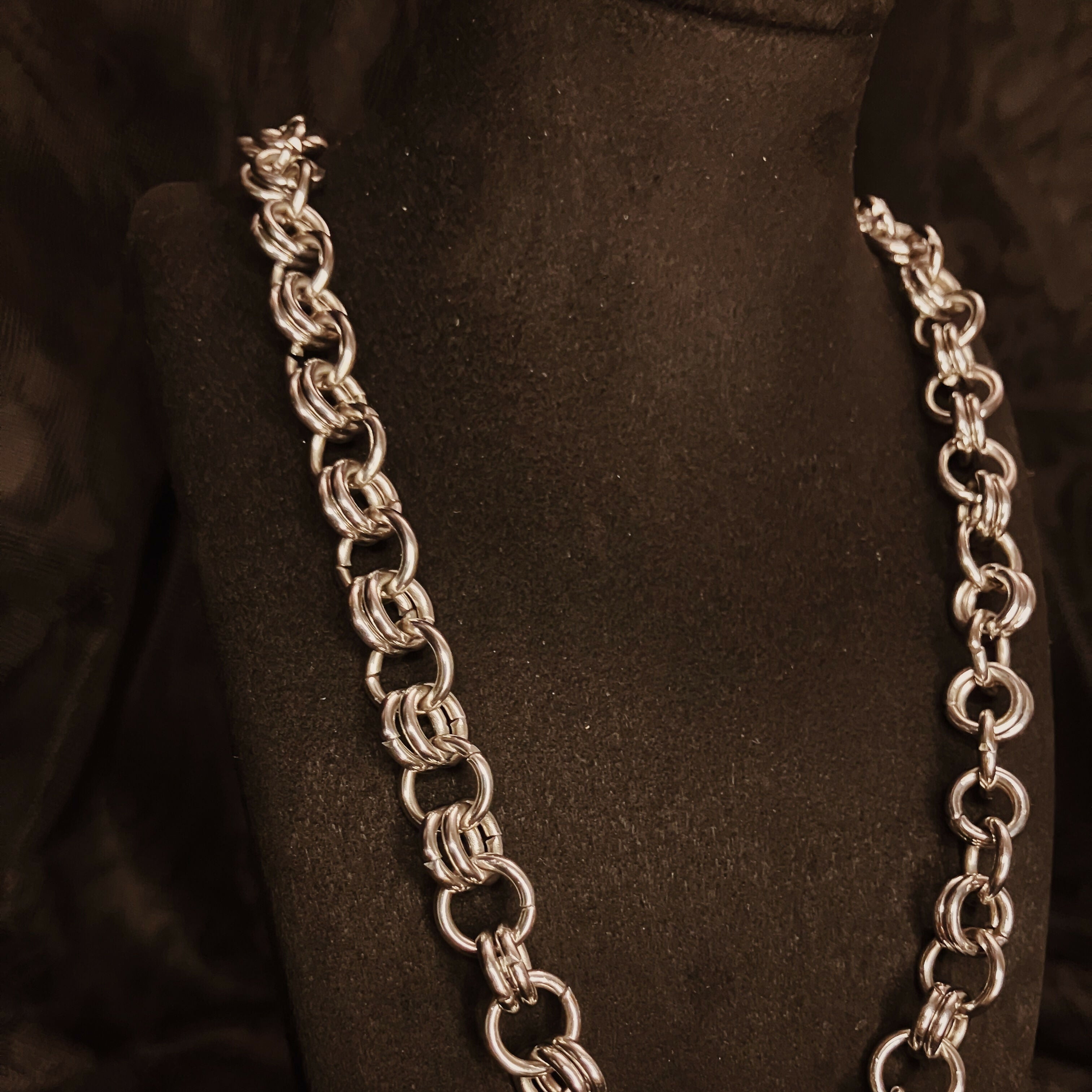 HARROGATE CHAIN - STAINLESS STEEL CHAINMAIL NECKLACE