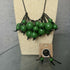 Green Necklace & Earrings Set