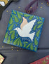 Mini Canvas Peace Christmas Decoration